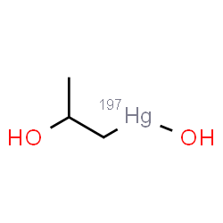 ChemSpider 2D Image | merisoprol (197Hg) | C3H8197HgO2