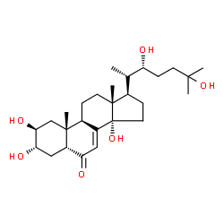 ChemSpider 2D Image | 3-Epiecdysone | C27H44O6