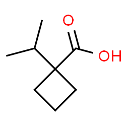 ChemSpider 2D Image | 1-Isopropylcyclobutanecarboxylic acid | C8H14O2
