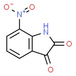 ChemSpider 2D Image | 7-nitroindoline-2,3-dione | C8H4N2O4