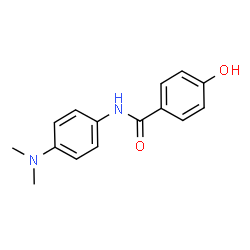 ChemSpider 2D Image | N-[4-(Dimethylamino)phenyl]-4-hydroxybenzamide | C15H16N2O2