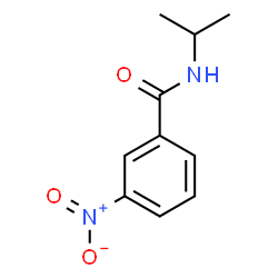 ChemSpider 2D Image | N-Isopropyl-3-nitrobenzamide | C10H12N2O3