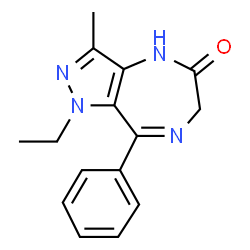 ChemSpider 2D Image | Ripazepam | C15H16N4O