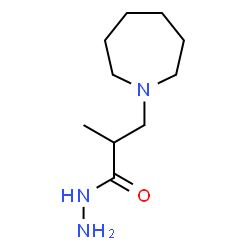 ChemSpider 2D Image | 3-azepan-1-yl-2-methylpropanohydrazide | C10H21N3O