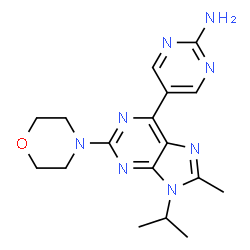 ChemSpider 2D Image | VS-5584 | C17H22N8O