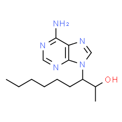 ChemSpider 2D Image | 3-(6-aminopurin-9-yl)nonan-2-ol | C14H23N5O