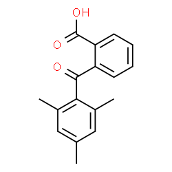 ChemSpider 2D Image | 2-(Mesitylcarbonyl)benzoic acid | C17H16O3