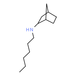 ChemSpider 2D Image | N-Hexylbicyclo[2.2.1]heptan-2-amine | C13H25N