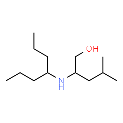 ChemSpider 2D Image | 2-(4-Heptanylamino)-4-methyl-1-pentanol | C13H29NO