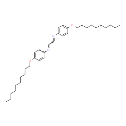 ChemSpider 2D Image | (1E,2E)-N,N'-Bis[4-(decyloxy)phenyl]-1,2-ethanediimine | C34H52N2O2