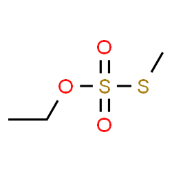 ChemSpider 2D Image | O-Ethyl S-methyl sulfurothioate | C3H8O3S2