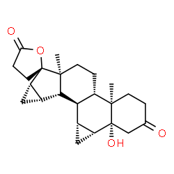 ChemSpider 2D Image | 5-HYDROXYDROSPIRENONE | C24H32O4
