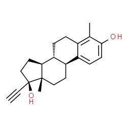 ChemSpider 2D Image | 4-METHYL-ETHINYLESTRADIOL | C21H26O2