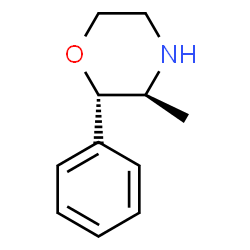 ChemSpider 2D Image | (2S,3S)-3-Methyl-2-phenylmorpholine | C11H15NO