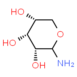 ChemSpider 2D Image | D-Ribopyranosylamine | C5H11NO4
