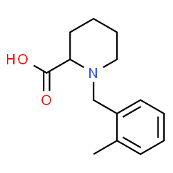 ChemSpider 2D Image | 1-(2-Methylbenzyl)-2-piperidinecarboxylic acid | C14H19NO2