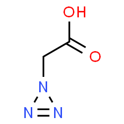 ChemSpider 2D Image | 1H-Triaziren-1-ylacetic acid | C2H3N3O2