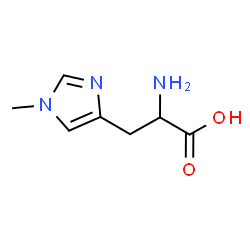 ChemSpider 2D Image | N.tau.1-Methyl-DL-histidine | C7H11N3O2