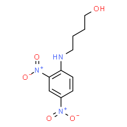 ChemSpider 2D Image | 4-[(2,4-Dinitrophenyl)amino]-1-butanol | C10H13N3O5