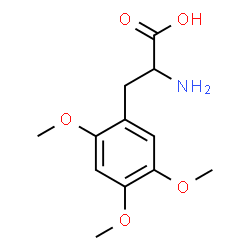 ChemSpider 2D Image | 2,5-Dimethoxy-O-methyltyrosine | C12H17NO5