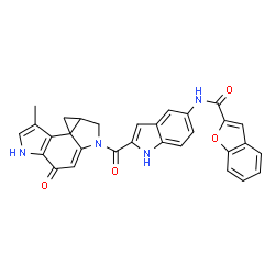 ChemSpider 2D Image | Adozelesin | C30H22N4O4