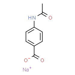 ChemSpider 2D Image | ACEDOBEN SODIUM | C9H8NNaO3