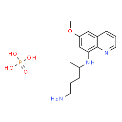 ChemSpider 2D Image | Primaquine phosphate | C15H24N3O5P