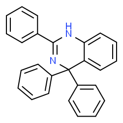 ChemSpider 2D Image | 2,4,4-Triphenyl-1,4-dihydroquinazoline | C26H20N2