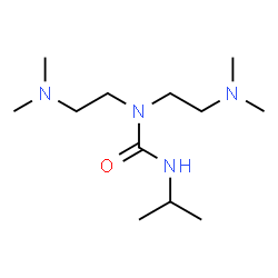 ChemSpider 2D Image | 1,1-Bis[2-(dimethylamino)ethyl]-3-isopropylurea | C12H28N4O