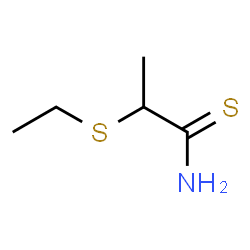 ChemSpider 2D Image | 2-(Ethylsulfanyl)propanethioamide | C5H11NS2