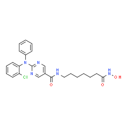 ChemSpider 2D Image | Citarinostat | C24H26ClN5O3