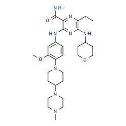 ChemSpider 2D Image | Gilteritinib | C29H44N8O3