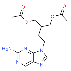 ChemSpider 2D Image | Famciclovir | C14H19N5O4