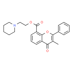 ChemSpider 2D Image | flavoxate | C24H25NO4
