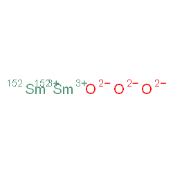ChemSpider 2D Image | oxygen(2-);samarium-152(3+) | O3152Sm2