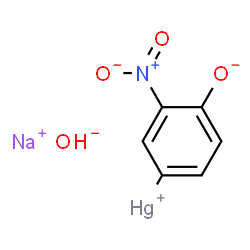 ChemSpider 2D Image | Mercurophen | C6H4HgNNaO4