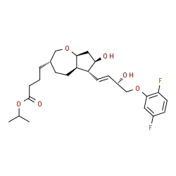 ChemSpider 2D Image | sepetaprost | C26H36F2O6