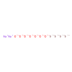 ChemSpider 2D Image | disodium;boron(3+);oxygen(2-) | B4Na2O7