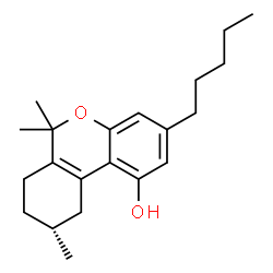 ChemSpider 2D Image | (R)-?3-tetrahydrocannabinol | C21H30O2