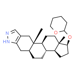 ChemSpider 2D Image | Prostanozol | C25H38N2O2