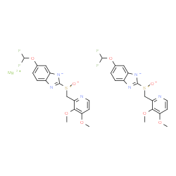 ChemSpider 2D Image | PANTOPRAZOLE MAGNESIUM | C32H28F4MgN6O8S2