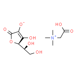ChemSpider 2D Image | Betaine L-ascorbate | C11H19NO8