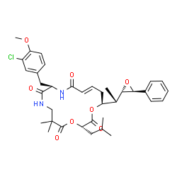 ChemSpider 2D Image | CRYPTOPHYCIN 53 | C36H45ClN2O8
