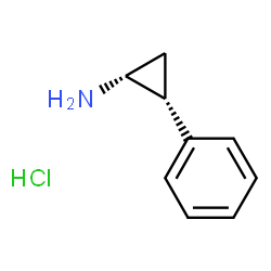 ChemSpider 2D Image | cis-tranylcypromine hydrochloride | C9H12ClN