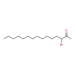 ChemSpider 2D Image | 3-Bromo-2-pentadecanone | C15H29BrO