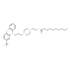 ChemSpider 2D Image | fluphenazine depot | C32H44F3N3O2S