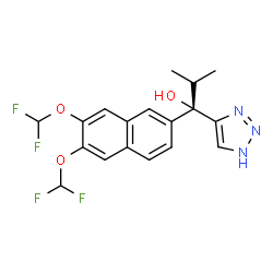 ChemSpider 2D Image | seviteronel | C18H17F4N3O3