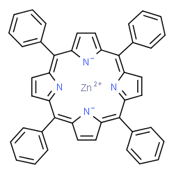 ChemSpider 2D Image | ZINC TETRAPHENYLPORPHYRIN | C44H28N4Zn