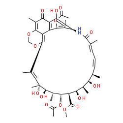 ChemSpider 2D Image | Streptovaricin B | C42H53NO15