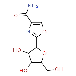 ChemSpider 2D Image | 1,4-Anhydro-1-(4-carbamoyl-1,3-oxazol-2-yl)pentitol | C9H12N2O6